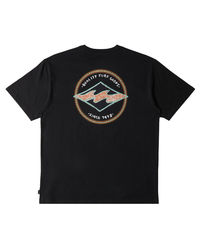 Rotor Diamond T-Shirt - Washed Black