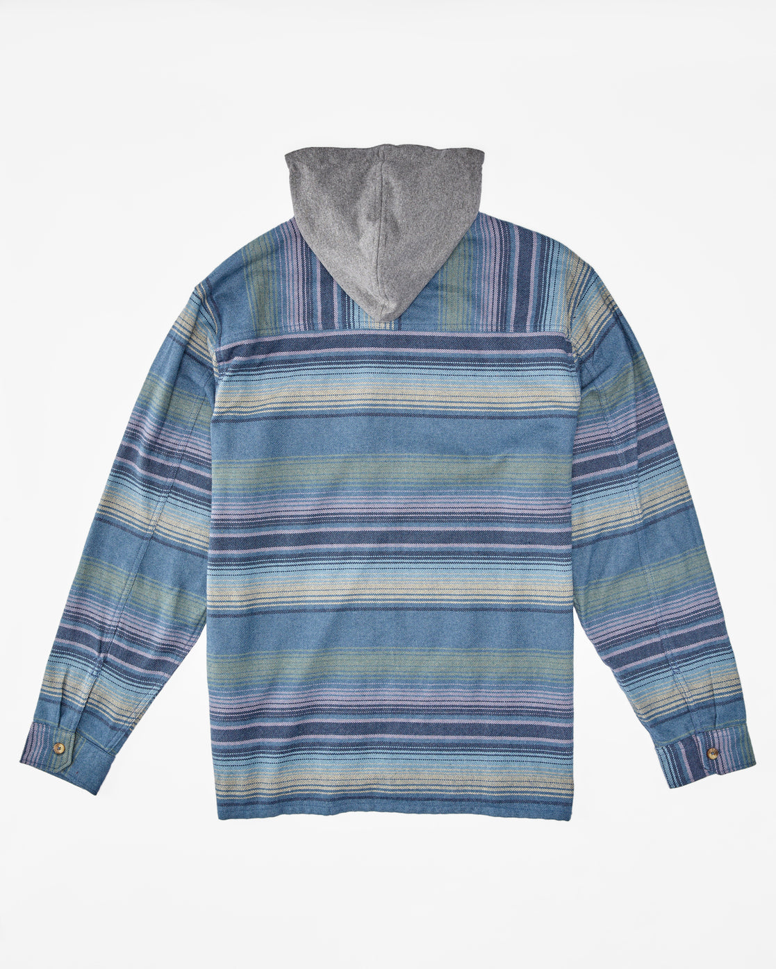 Boys Baja Hooded Flannel Shirt North Sea