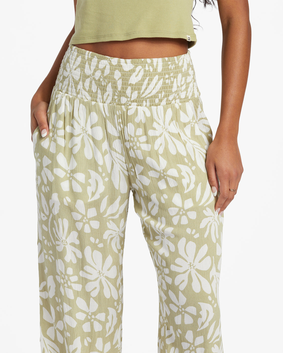 New Waves 2 Wide-Leg Pants - Avocado 2 – Billabong