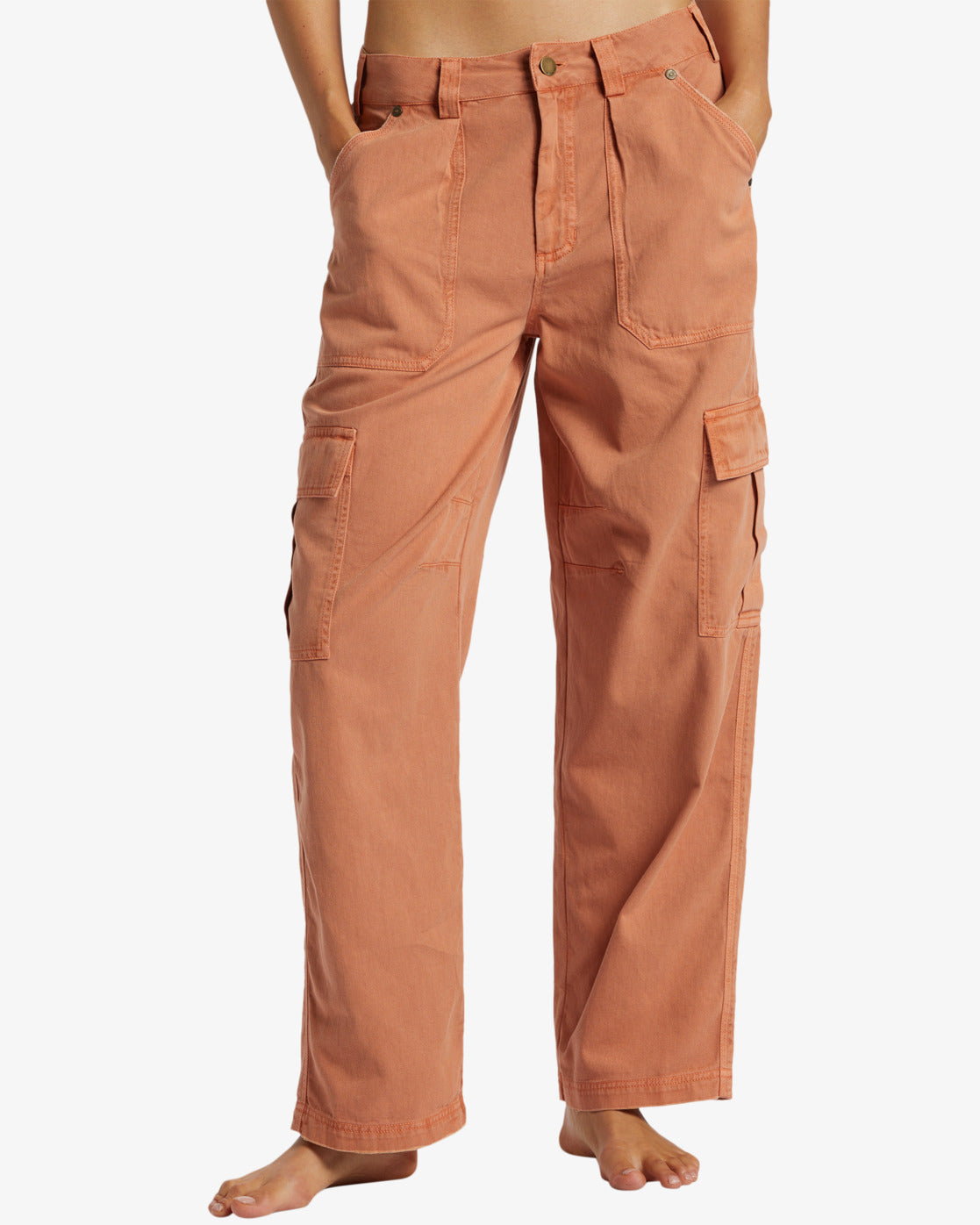 Men's Full Elastic Waist Pants by Falcon Bay | Khaki 40 x 32
