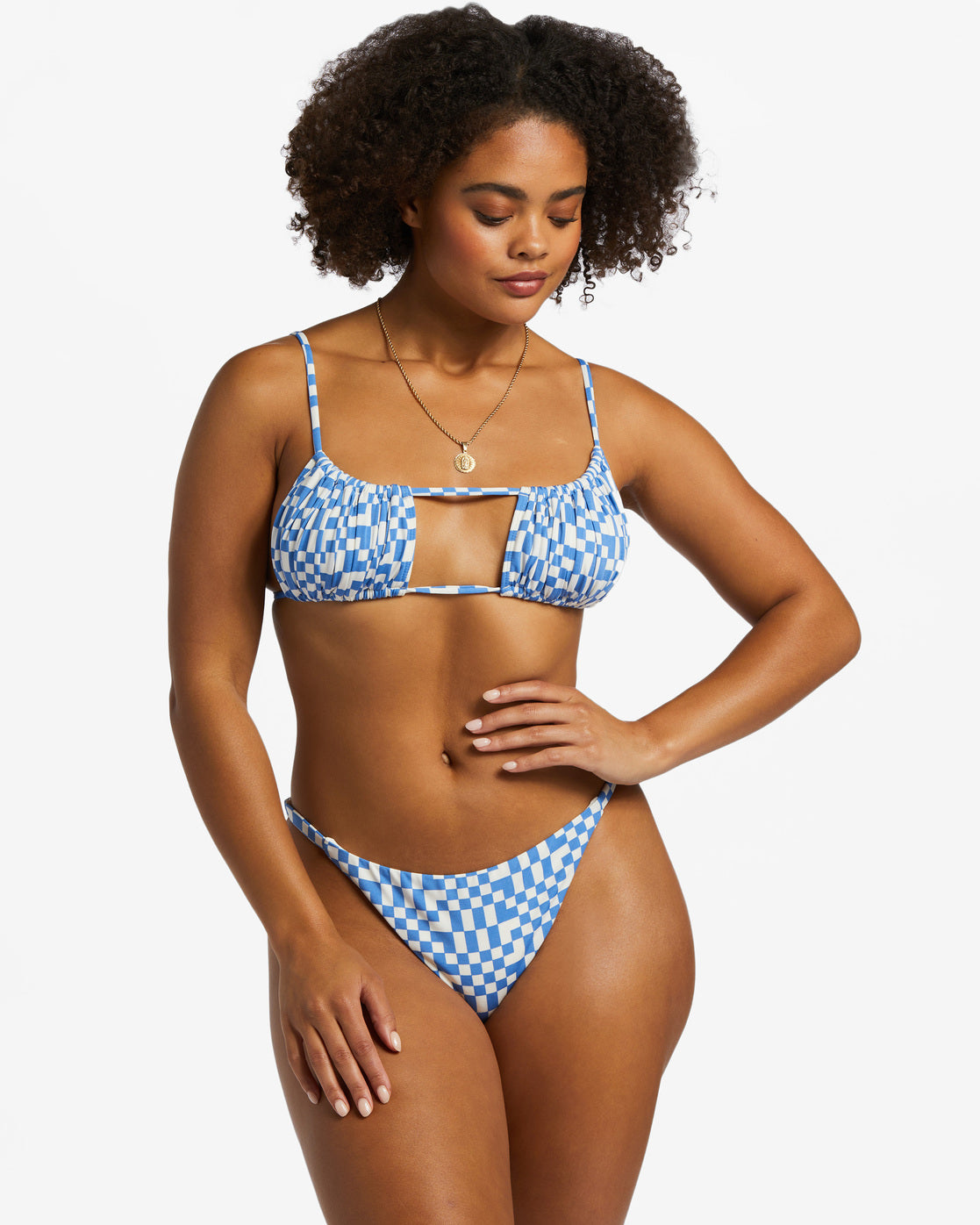 Maya Bikini Bottoms – Blue Coral Swimwear
