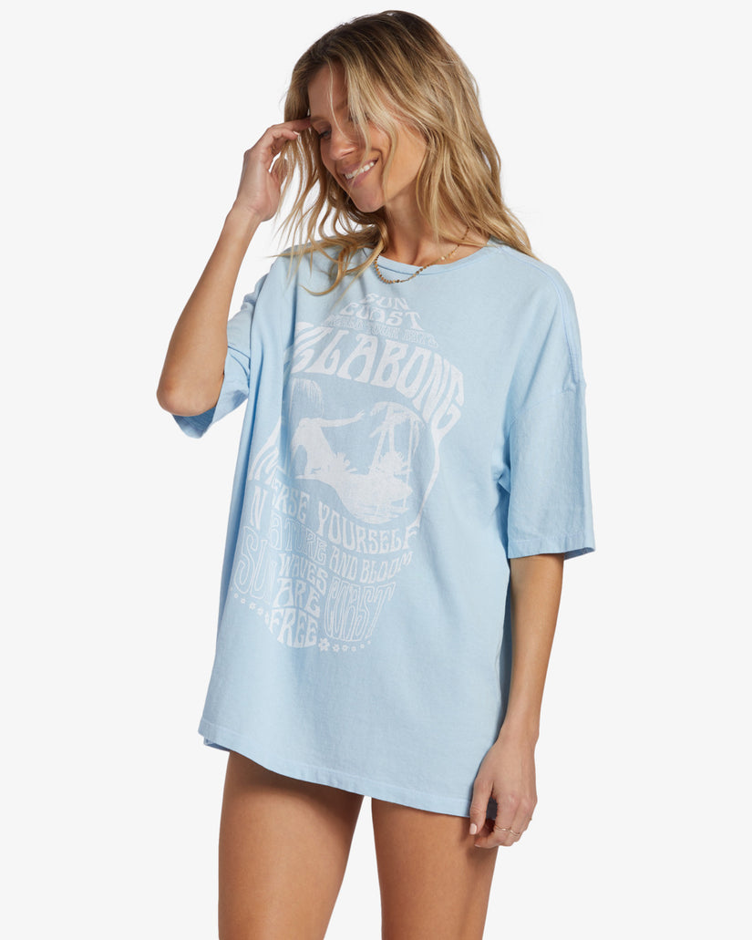Sun Coast T-Shirt - Bliss Blue