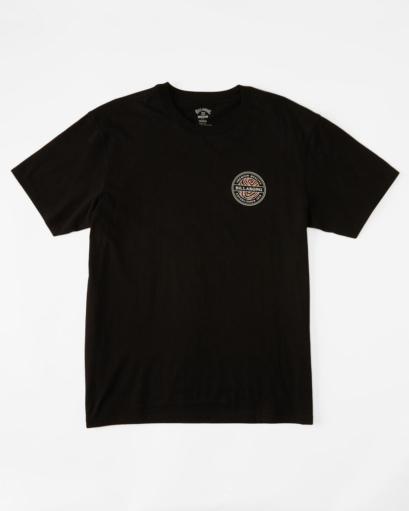 Boys 2-7 Rotor Short Sleeve T-Shirt - Black