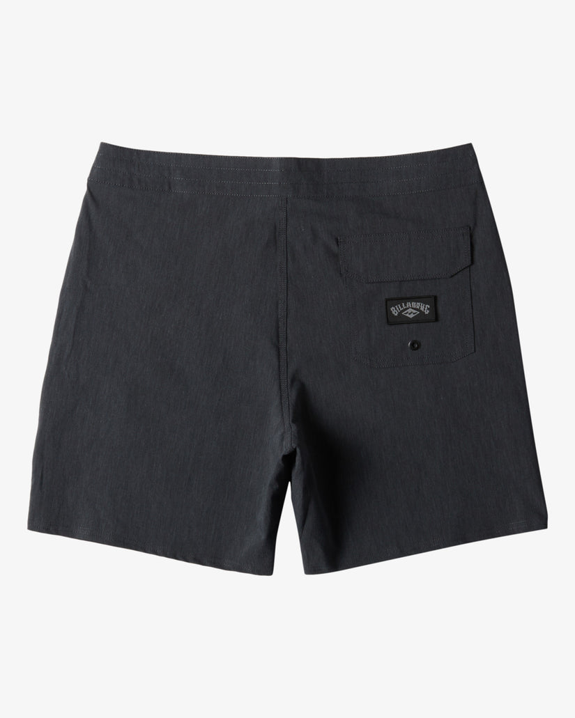 Every Other Day Lo Tide 17" Boardshorts - Washed Black