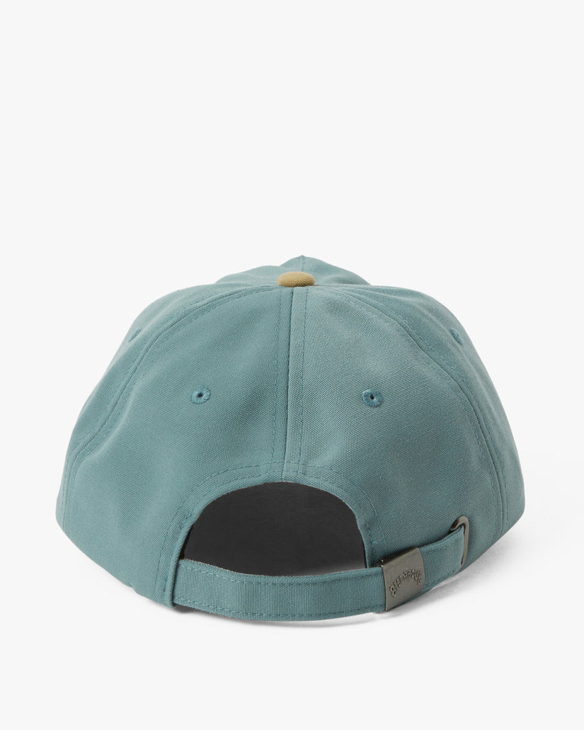 A/Div Strapback Hat - Washed Blue