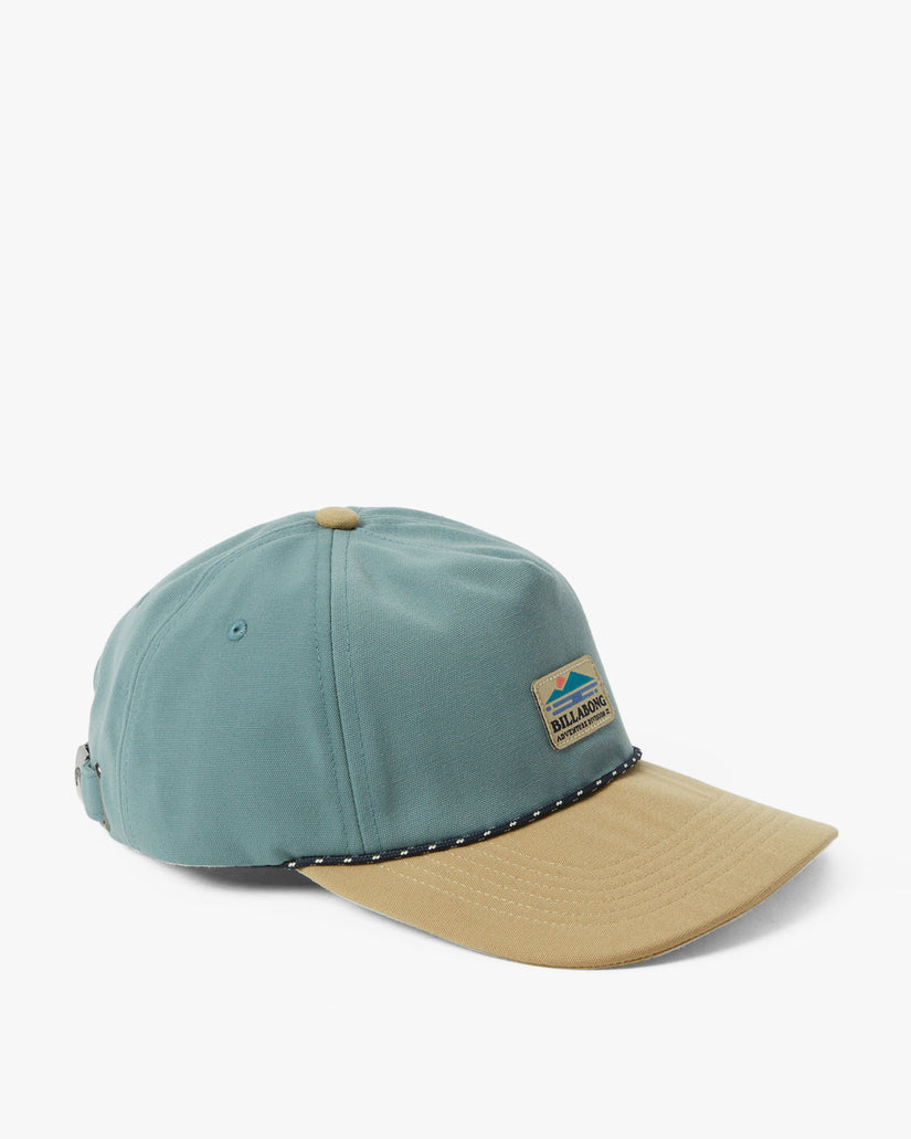 A/Div Strapback Hat - Washed Blue