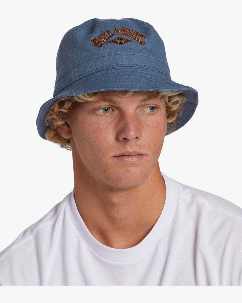 Barrel Bucket Hat - Denim Blue