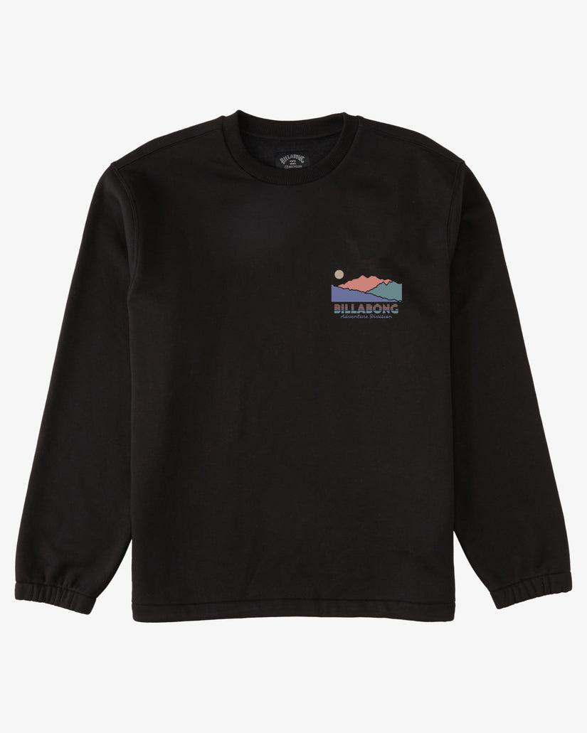 Wave Compass S / Grey / Mens Long Sleeve