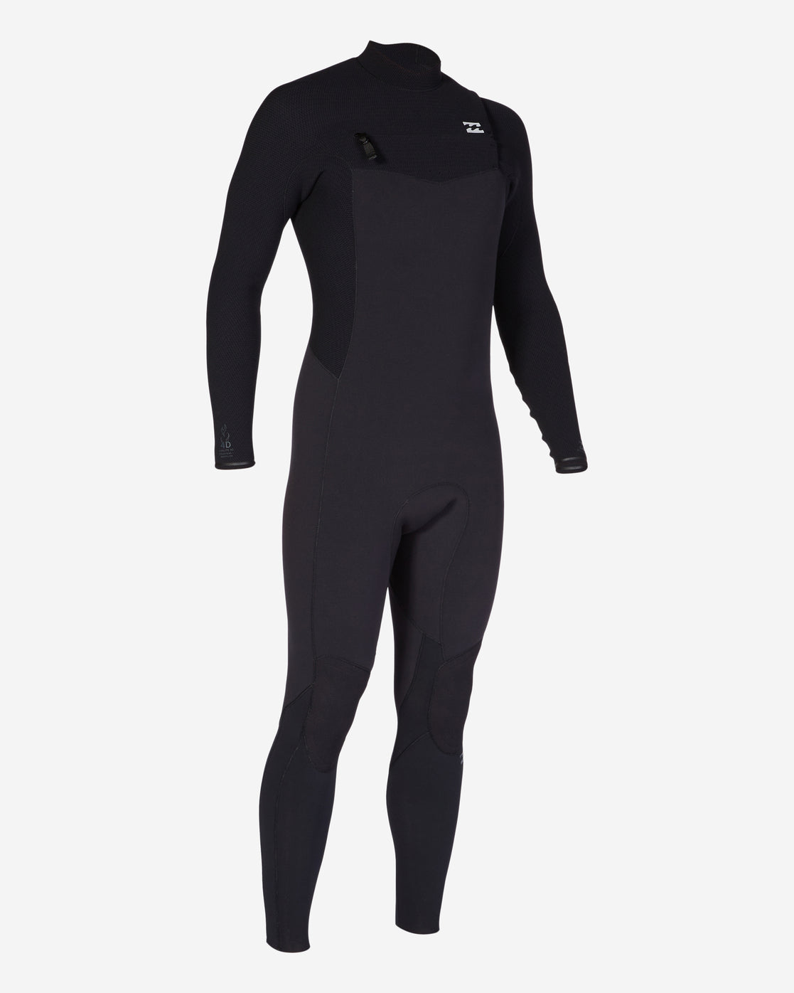 4/3 Revolution Chest Zip Full Wetsuit - Black – Billabong