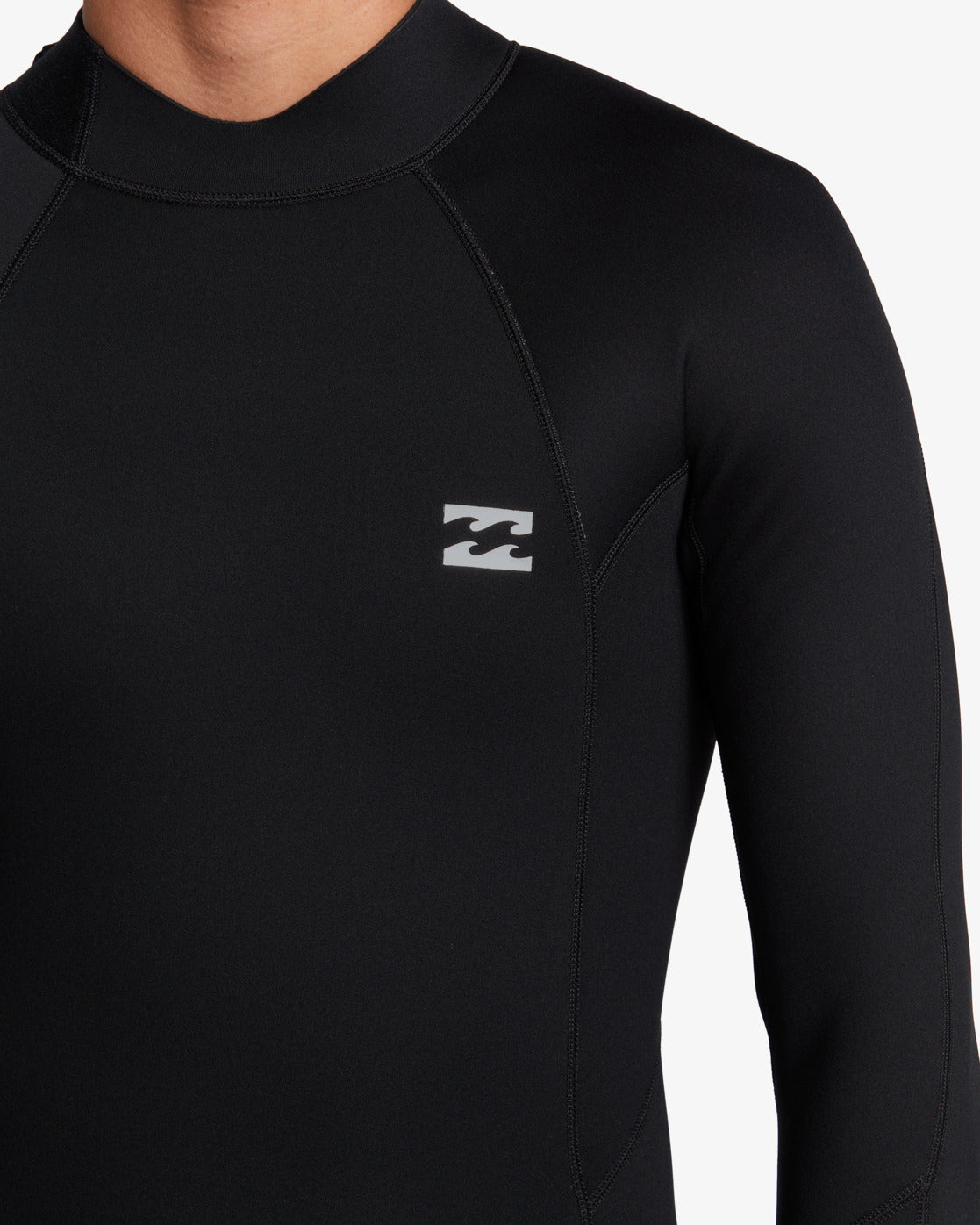 3/2mm Foil Back Zip Wetsuit - Black