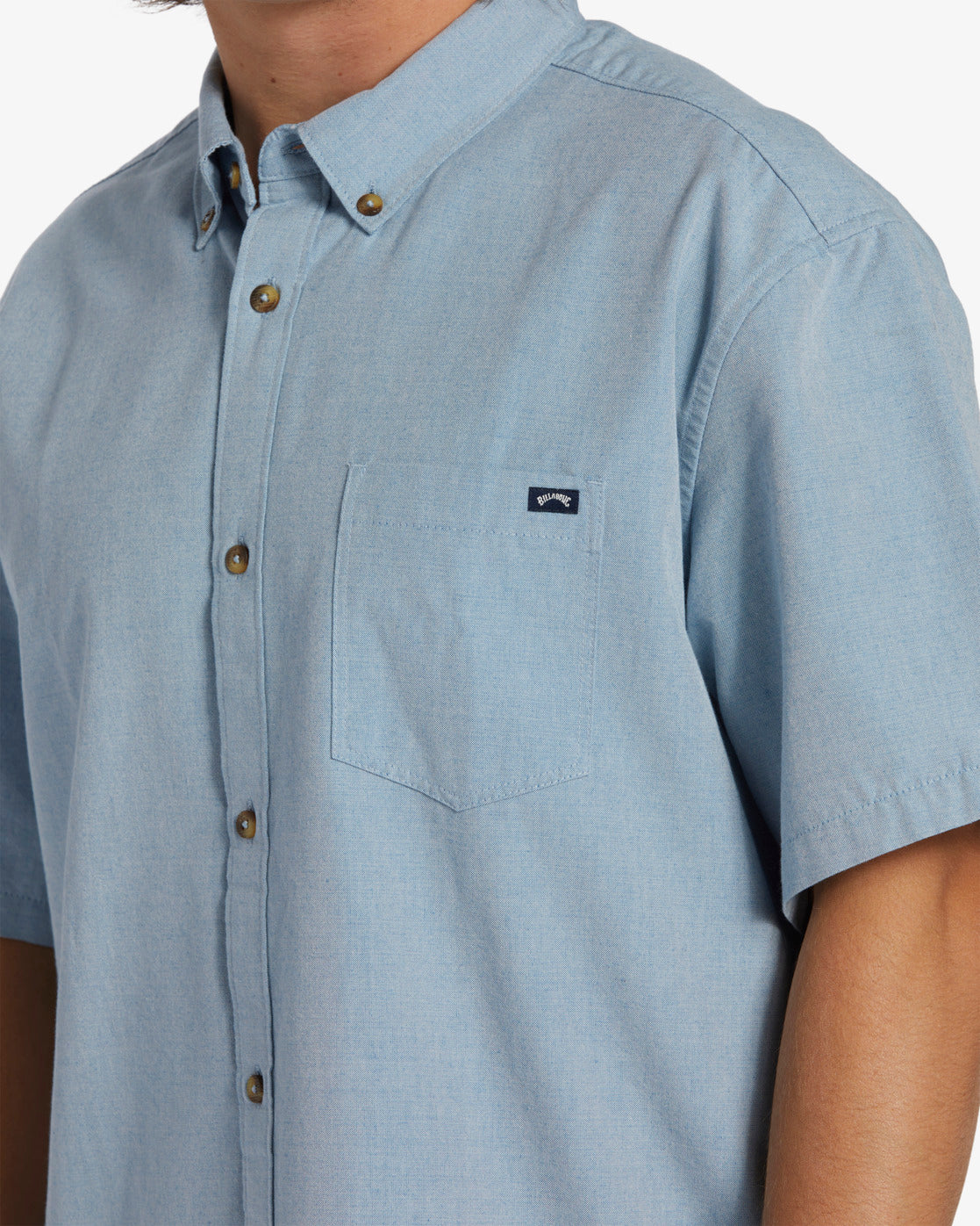 All Day Short Sleeve Shirt - Powder Blue