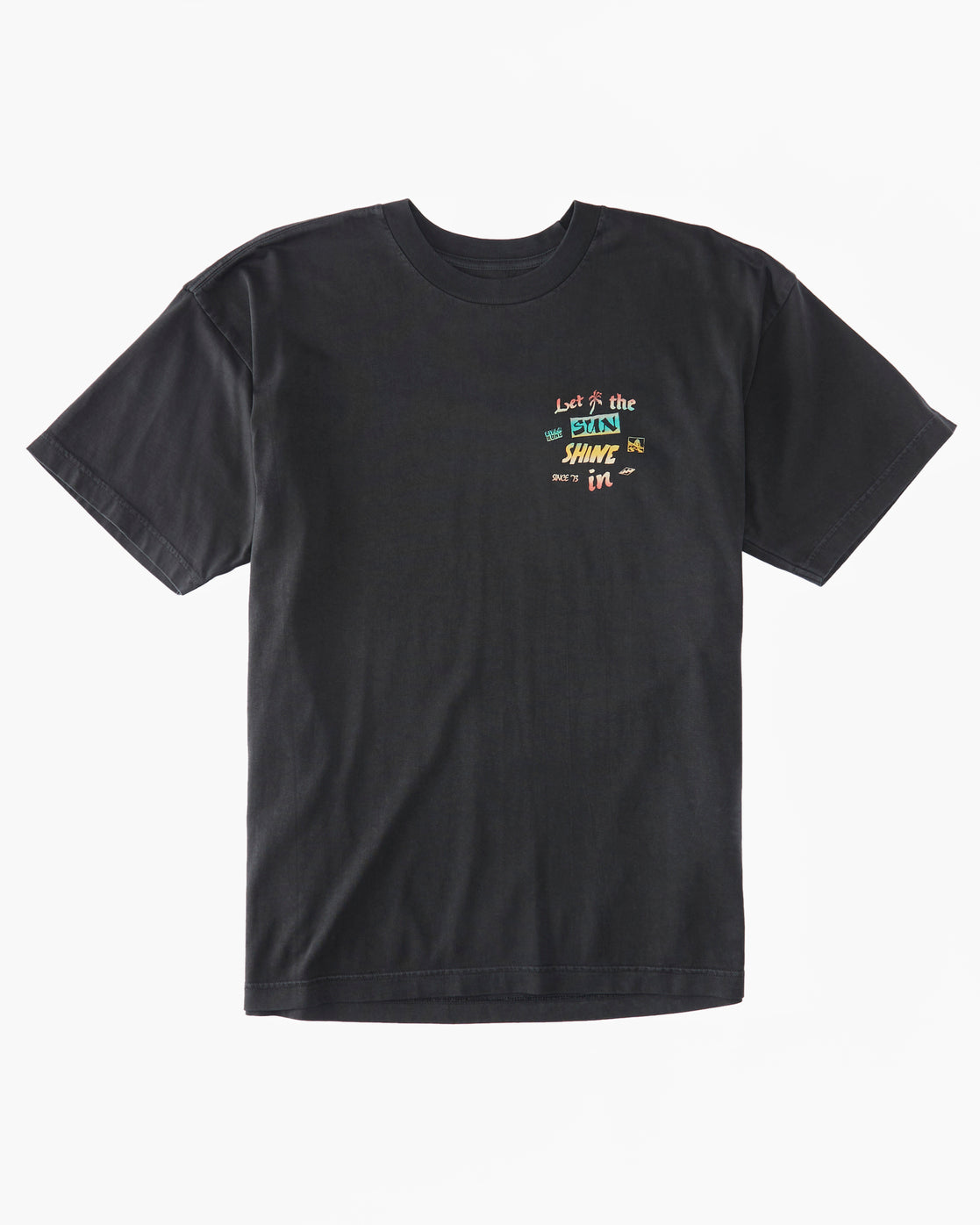 Let It Shine T-Shirt - Washed Black