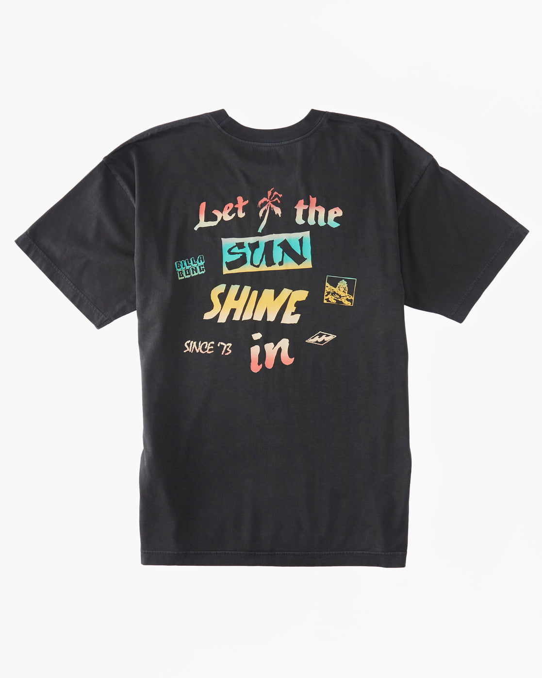 Let It Shine T-Shirt - Washed Black – Billabong