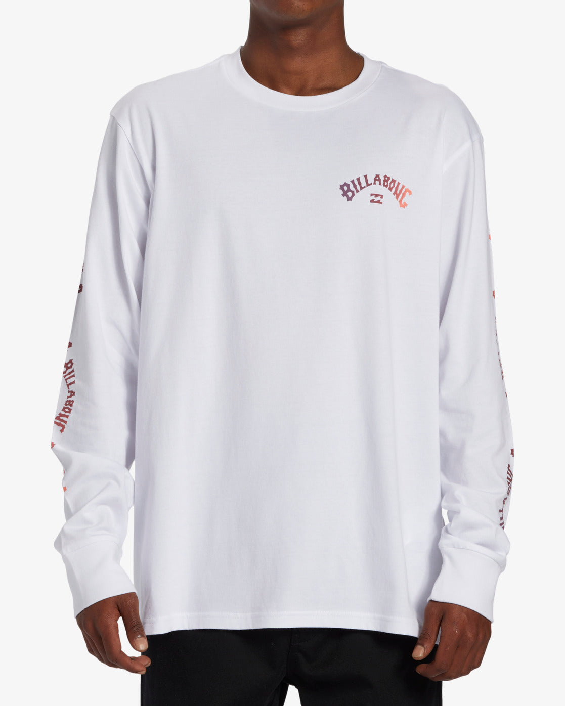 Snaking Arches Long Sleeve T-Shirt - White – Billabong