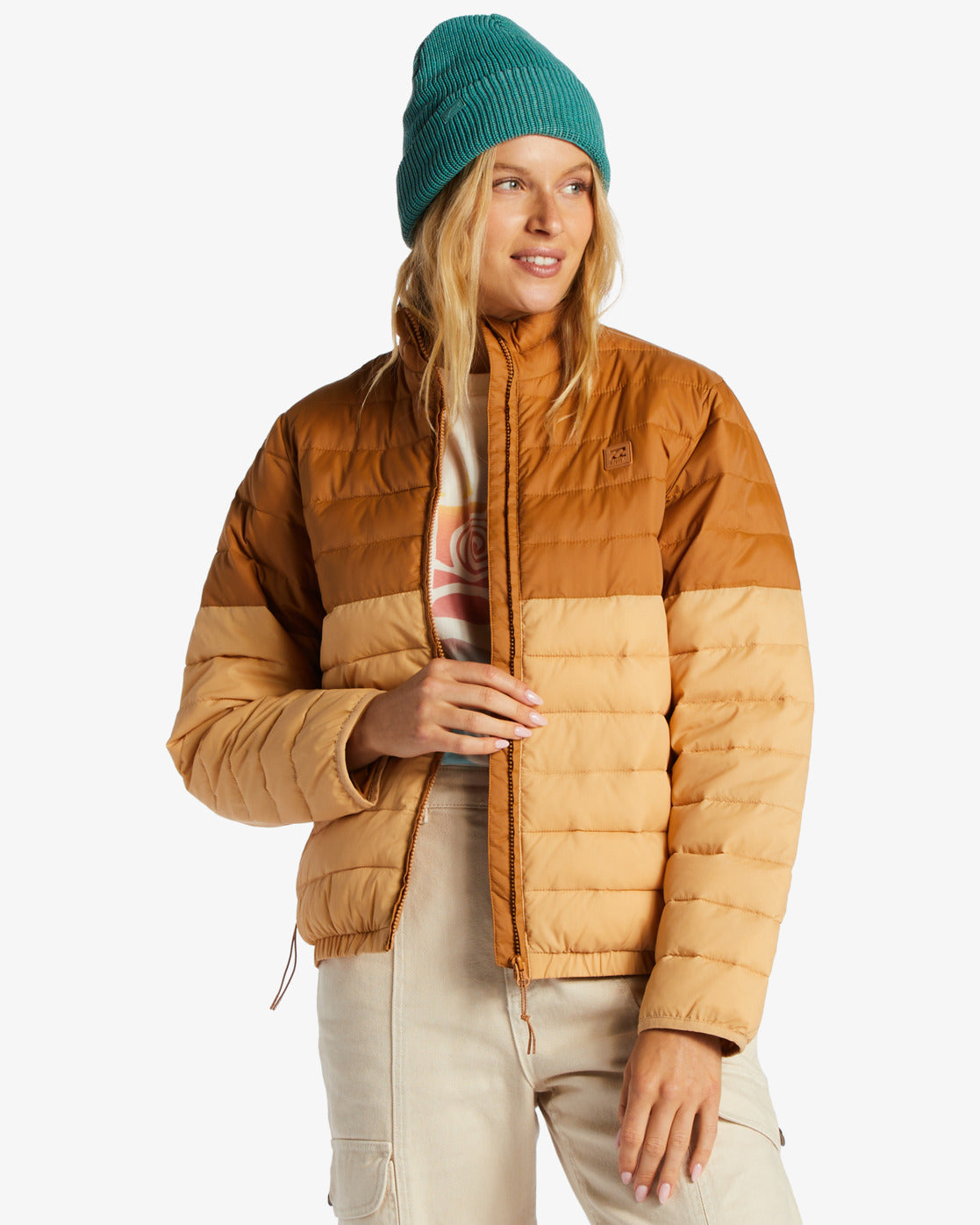 Never Stop Zip-Up Jacket - Caramel – Billabong