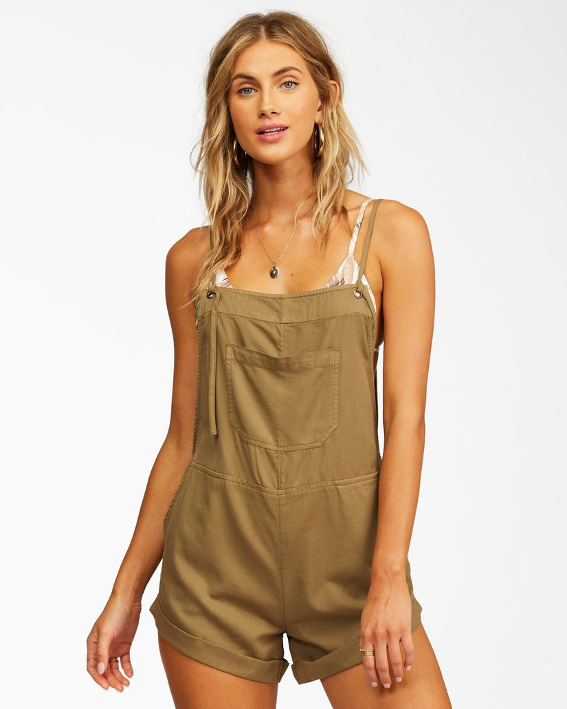 Wild Pursuit Romper - Sage