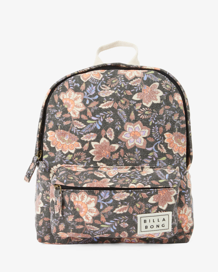 Mini Mama Canvas Backpack - Black Sands 2 –