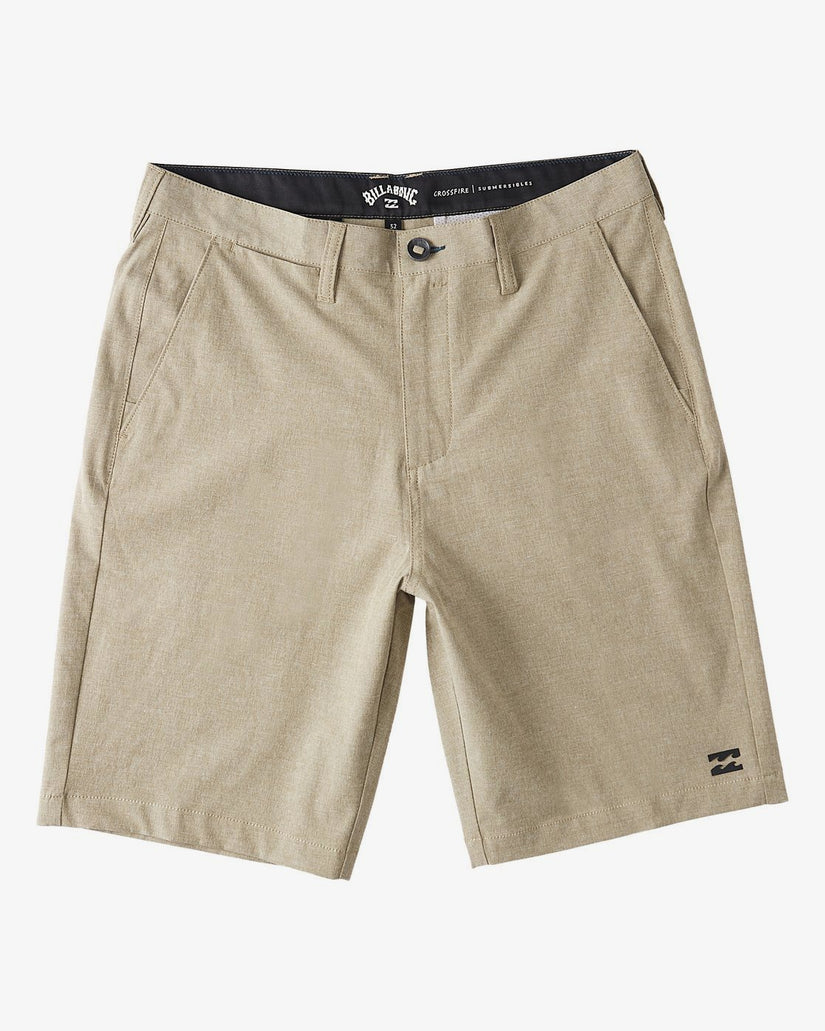 Crossfire 21" Hybrid Submersible Shorts - Khaki