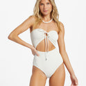 Summer High Drew One-Piece Swimsuit - Salt Crystal